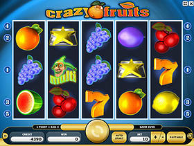 crazy fruits kajot game